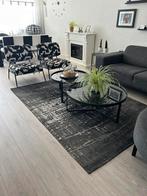 Katoenen karpet Louis de Poortere., Gebruikt, Zwart, Ophalen of Verzenden, Minder dan 10 m²