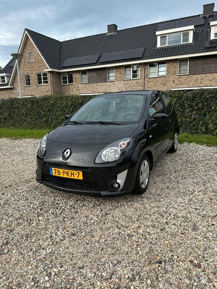 Renault Twingo 1.2 16V 2011 Zwart Airco/Cruise, Auto's, Renault, Particulier, Twingo, ABS, Airbags, Airconditioning, Bluetooth