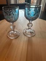 Tsjechische borrel /likeurglazen, Antiek en Kunst, Antiek | Glas en Kristal, Ophalen