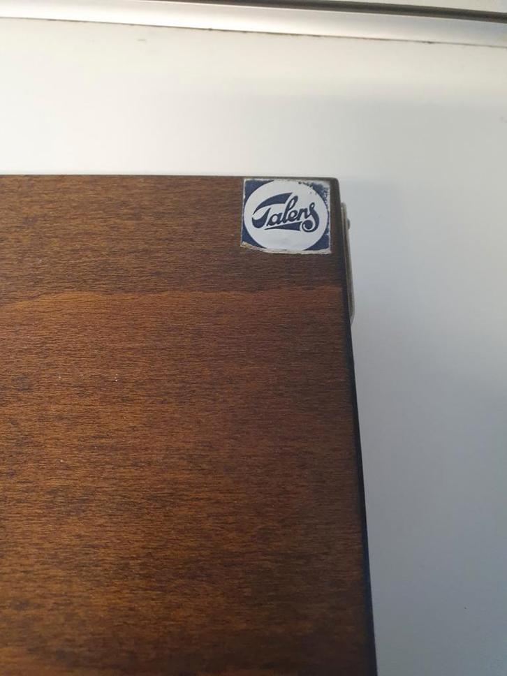 Vintage Talens Schilderskist met Verf, Antiek en Kunst, Kunst | Overige Kunst, Ophalen of Verzenden