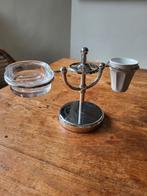 Rvs tandenborstel houder en zeephouder, Ophalen of Verzenden, Gebruikt