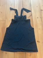 Mooie zwarte pinstripe travelstof top Studio Anneloes, L, Studio Anneloes, Verzenden, Zwart, Maat 46/48 (XL) of groter