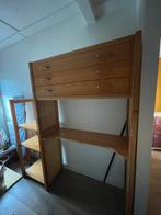 Lundia vintage kast bureau lades planken, Ophalen