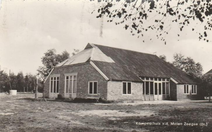 ZEEGSE Kampeerhuis v.d. Molen, Verzamelen, Ansichtkaarten | Nederland, Gelopen, Drenthe, 1960 tot 1980, Verzenden