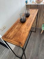 Industri
el Sidetable/Bartafel, Huis en Inrichting, Tafels | Sidetables, Ophalen, 100 tot 150 cm, Zo goed als nieuw, Metaal