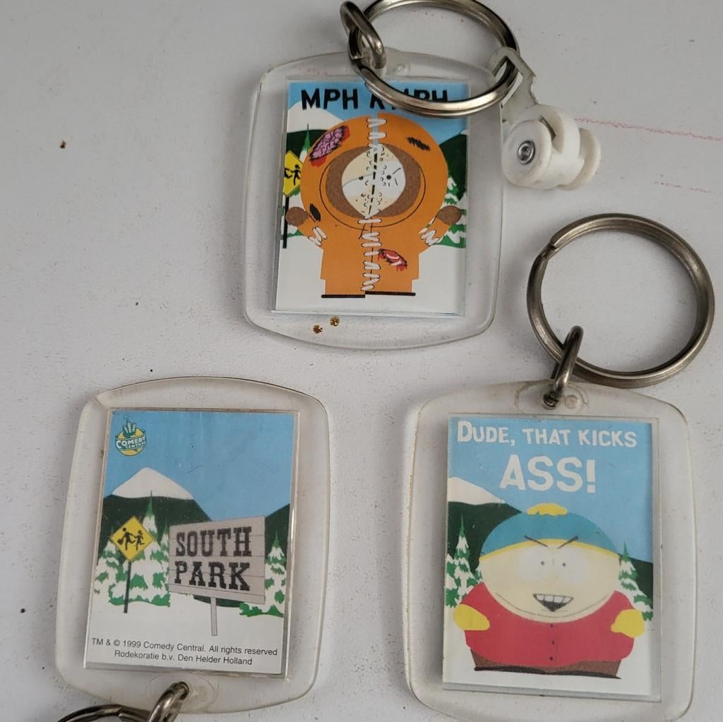 Vintage South Park Sleutelhangers, Ophalen of Verzenden, Gebruikt, Knuffel of Figuurtje