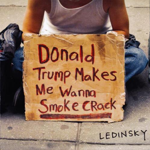 Ledinsky - Donald Trump Makes Me Wanna Smoke Crack (PROMO), Cd's en Dvd's, Cd Singles, Ophalen of Verzenden