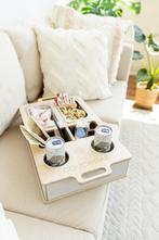 Originele CouchButler | CouchBar | Blanco natuurhout | Nieuw, Ophalen of Verzenden, Nieuw, Rechthoekig, Hout