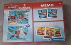 Disney Planes 4 in 1 puzzels en spellen, Ophalen, 10 tot 50 stukjes, Zo goed als nieuw, 4 tot 6 jaar