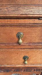 Vintage Eiken Secretaire / Bureau, Ophalen, Gebruikt, Vintage, Nvt