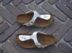 GRATIS VERZENDEN NIEUWE WITTE LEREN GIZEH BIRKENSTOCKS 36