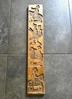 Speculaasplank speculaas plank curiosa dik hout dier mens, Antiek en Kunst, Curiosa en Brocante, Verzenden