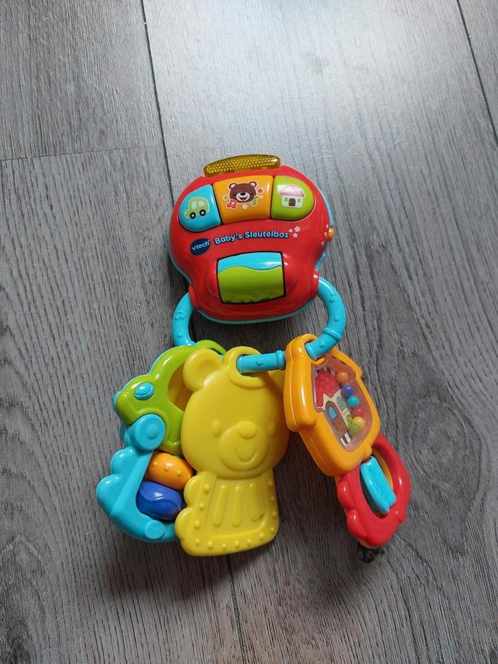 Vtech baby's sleutelbos rammelaar, Kinderen en Baby's, Speelgoed | Vtech, Zo goed als nieuw, 6 maanden tot 2 jaar, Ophalen of Verzenden