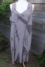 Jurk grijs Fred Sabatier mt 48 travelstof Vaste prijs AANBI, Fred Sabatier, Maat 46/48 (XL) of groter, Ophalen of Verzenden, Zo goed als nieuw