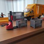 Bruder DHL auto pallet-wagens enz., Kinderen en Baby's, Speelgoed | Speelgoedvoertuigen, Ophalen, Zo goed als nieuw