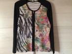 Gerry Weber blouse vestje maat 40 / large gekleurd zgan, Maat 38/40 (M), Zwart, Ophalen of Verzenden, Zo goed als nieuw