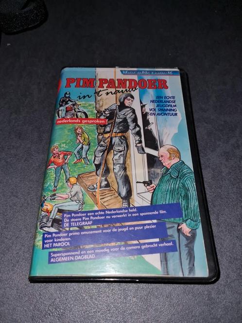 PIM PANDOER. EX RENTAL VHS. NL SPEELFILM. VIDEO NETWORK, Cd's en Dvd's, VHS | Film, Zo goed als nieuw, Horror, Ophalen of Verzenden