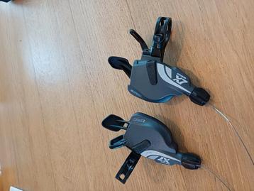 Sram X7 2x10 speed triggershifters shifters zeer nette staat beschikbaar voor biedingen