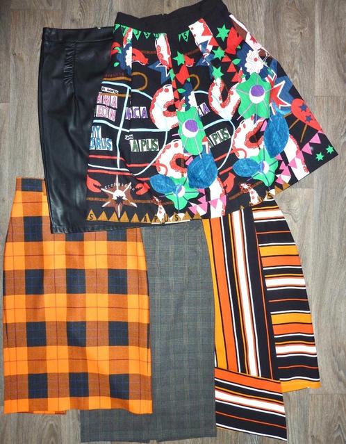 5x Rokken Scotch & Soda/Zara/Drôle de Copine/Stella Morgan, Kleding | Dames, Rokken, Zo goed als nieuw, Overige kleuren, Knielengte