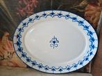 Ovaal emaille dienblad, Antiek en Kunst, Ophalen of Verzenden