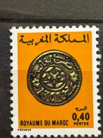 Munt op postzegel Marokko 1979, Postzegels en Munten, Postzegels | Afrika, Ophalen of Verzenden, Marokko, Postfris