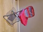 poppen eet stoel roze, Ophalen, Gebruikt, Babypop