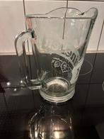 Glazen Heineken pitcher schenkkan met groene logo, Ophalen, Zo goed als nieuw, Overige typen