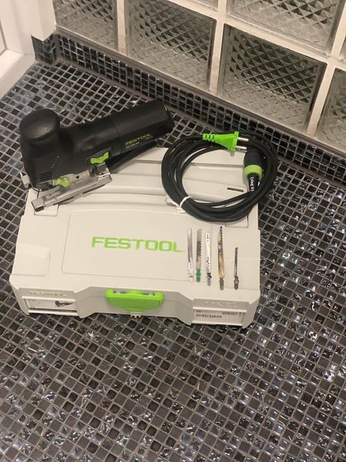 Festool TRION PS 300 EQ-Plus Decoupeerzaagmachine., Doe-het-zelf en Verbouw, Gereedschap | Zaagmachines, Zo goed als nieuw, Decoupeerzaag