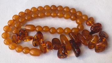 Barnsteen ketting halsketting  beschikbaar voor biedingen