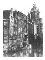 943822 Amsterdam OZ Voorburgwal Het Kolkje Nette oude kaart