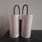 Bijzondere zwart beige wandlamp 1x met 2 kapjes japandi, Huis en Inrichting, Lampen | Wandlampen, Nieuw, Ophalen of Verzenden