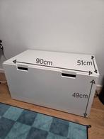 ikea stuva/smastad bankje met lade wit, Ophalen, Gebruikt, Minder dan 50 cm