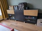 IKEA besta TV kast, Ophalen, Glas, 150 tot 200 cm, Zo goed als nieuw