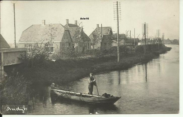 Andijk, Verzamelen, Ansichtkaarten | Nederland, Gelopen, Noord-Holland, 1920 tot 1940, Verzenden