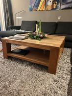 Foucault teak houten salontafel, Ophalen, Zo goed als nieuw, Minder dan 50 cm, 100 tot 150 cm