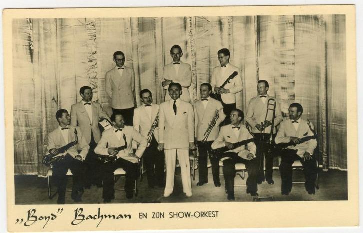 Boyd Bachman en zijn show-orkest Jos-Pé Arnhem, Verzamelen, Ansichtkaarten | Nederland, Gelderland, 1940 tot 1960, Verzenden