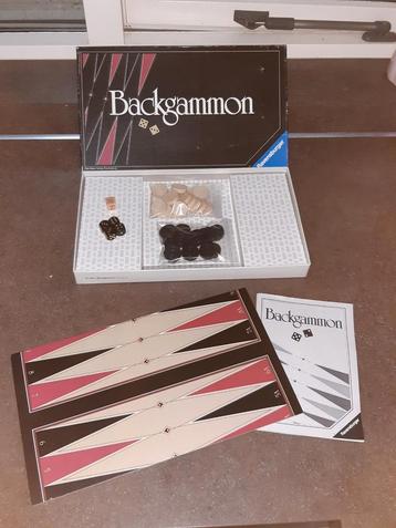 Backgammon 1982 uitmuntende staat beschikbaar voor biedingen