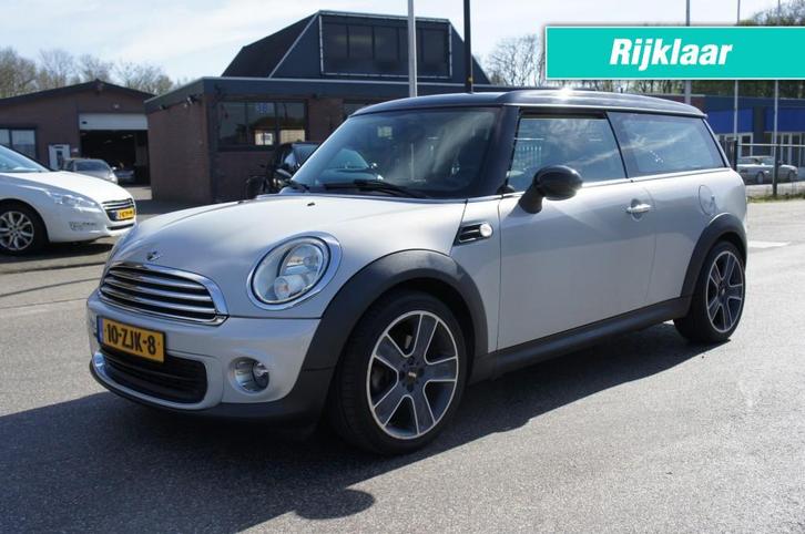Mini CLUBMAN 1.6 ONE BNS LINE PARELMOERWIT PERFECTE STAAT, Auto's, Mini, Bedrijf, Clubman, ABS, Airbags, Airconditioning, Bluetooth