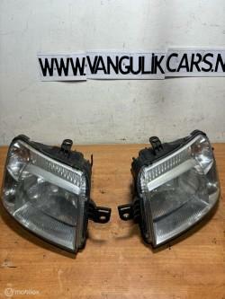 Koplampen set Fiat Panda II ('03-'11), Auto-onderdelen, Verlichting, Fiat, Gebruikt, Ophalen of Verzenden