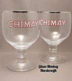 Chimay bierglazen. 33cl, Ophalen of Verzenden, Zo goed als nieuw, Glas of Glazen, Overige merken
