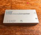 HRT MicroStreamer Mini USB DAC en Hoofdtelefoonversterker, Ophalen of Verzenden, Zo goed als nieuw