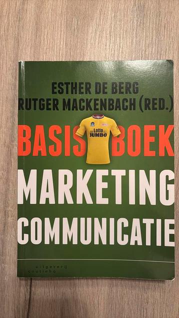 Basisboek marketingcommunicatie beschikbaar voor biedingen