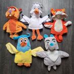 Set van 5 handpoppen - fabeltjeskrant, Ophalen of Verzenden, Zo goed als nieuw, Overige typen