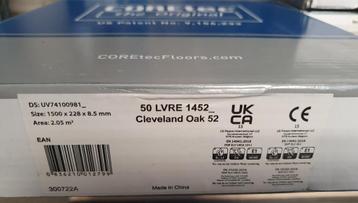 Verschillende soorten Clic PVC COREtec (rest) beschikbaar voor biedingen