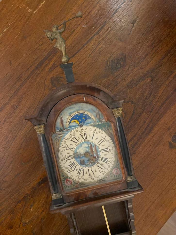 Antieke Klok - 90cm, Antiek en Kunst, Antiek | Klokken, Ophalen of Verzenden