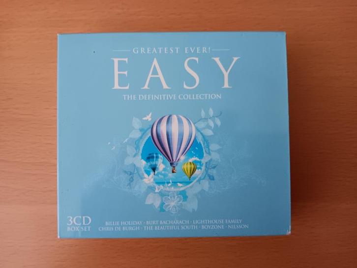 mooie originele 3 CD box "Greatest ever easy", Cd's en Dvd's, Cd's | Pop, Gebruikt, 2000 tot heden, Boxset, Ophalen of Verzenden