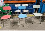 retro formica stoelen - keukenstoelen 7,50 euro per stuk, Verzamelen, Retro, Ophalen, Huis en Inrichting