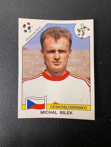 Michal Bilek - Tsjecho Slowakije - Panini WK 1990 Sticker beschikbaar voor biedingen