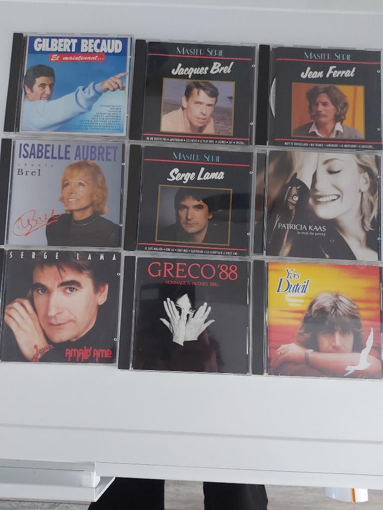 12 franstalige cd's, Ophalen of Verzenden, Zo goed als nieuw
