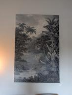 HK Living jungle op canvas doek 115 x 74 cm, Antiek en Kunst, Ophalen of Verzenden